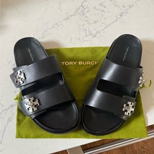 Tory Burch T Lock Sport Slide Size 9.5 NWT